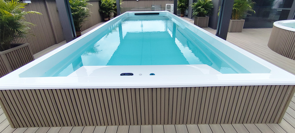 Folhas acrílicas para spa de natação