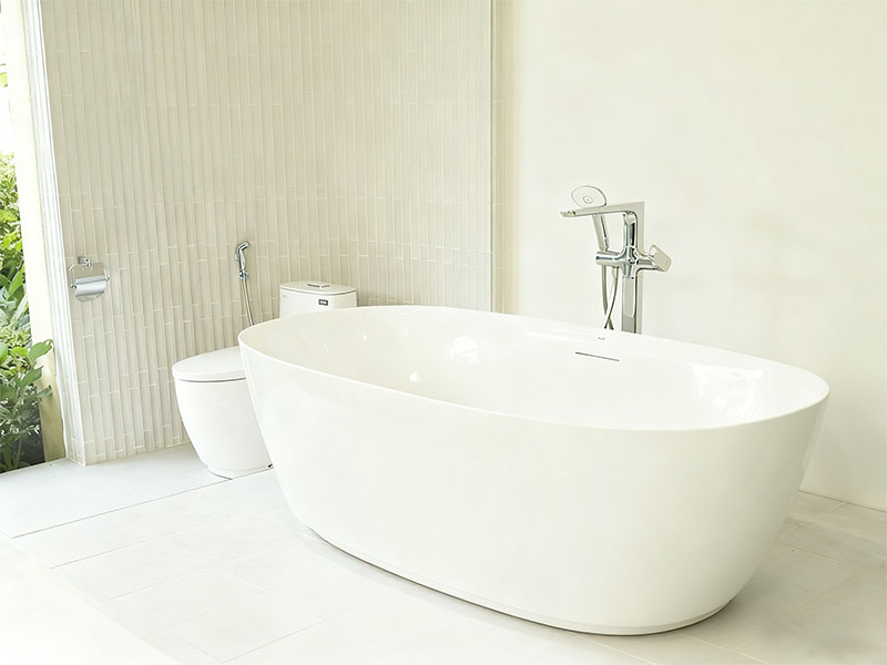 Folhas acrílicas para banheira de conexão